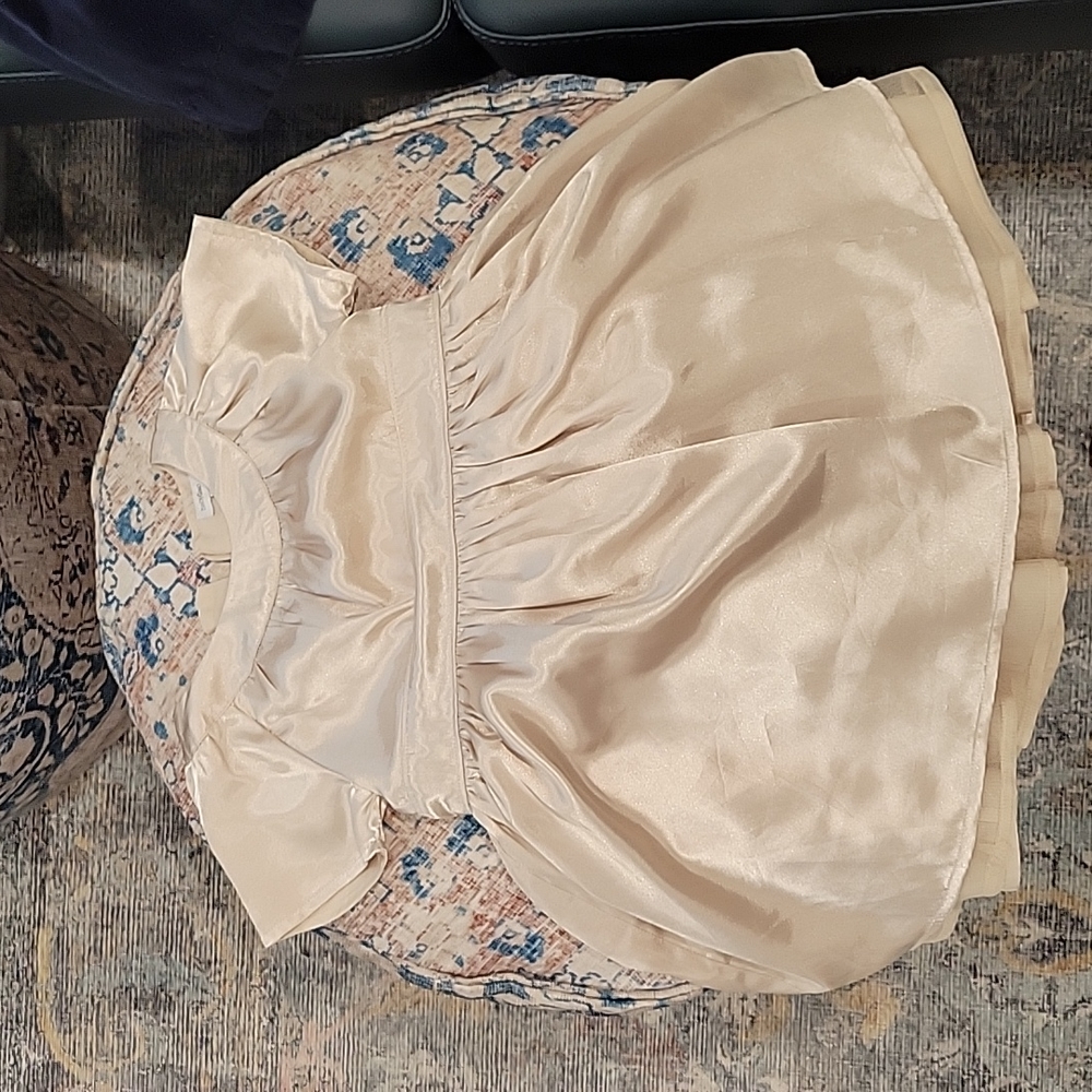 Baby Gap Gold holiday dress